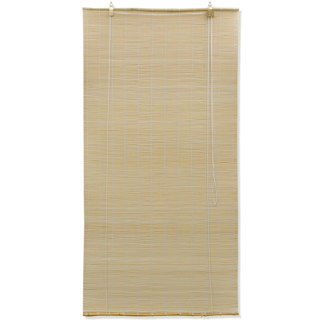 Roller Blind Bamboo Natural