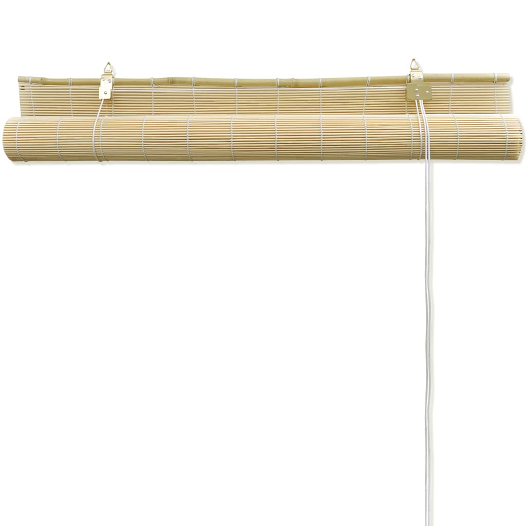 Roller Blind Bamboo Natural