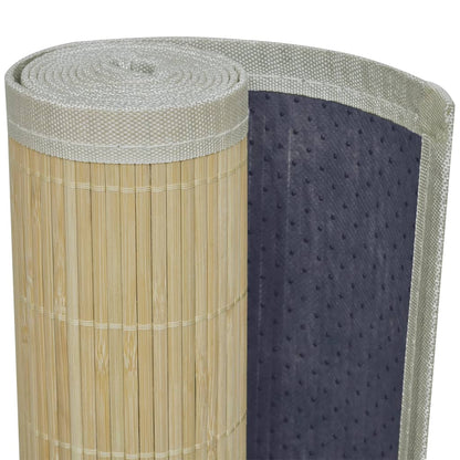 Rug Bamboo Modern Natural