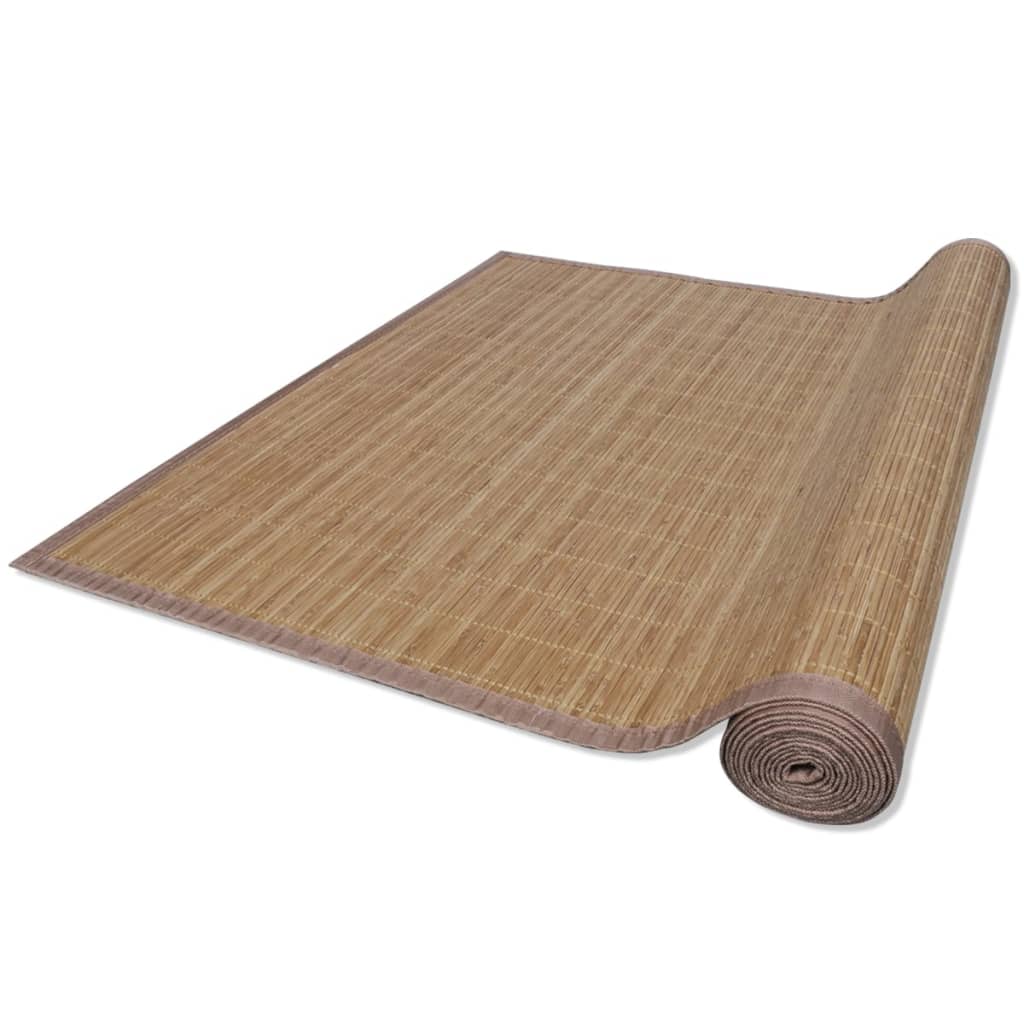 Rug Bamboo Modern Brown