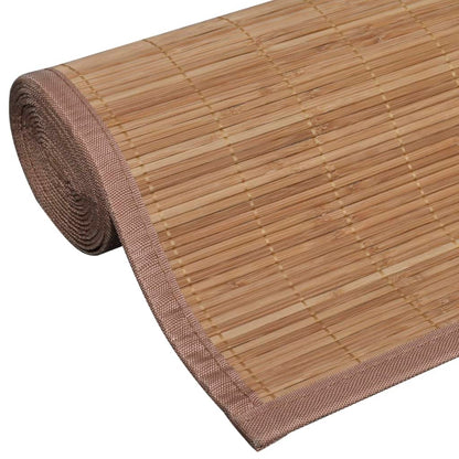 Rug Bamboo Modern Brown