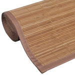 Rug Bamboo Modern Brown