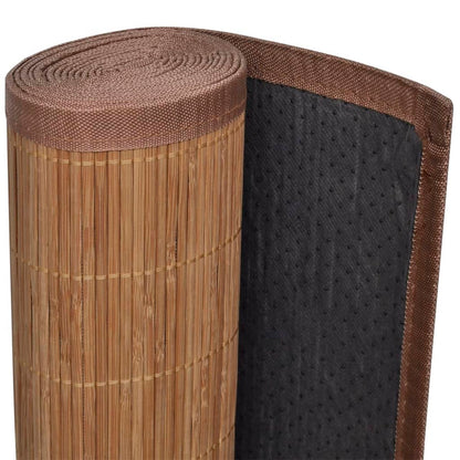 Rug Bamboo Modern Brown