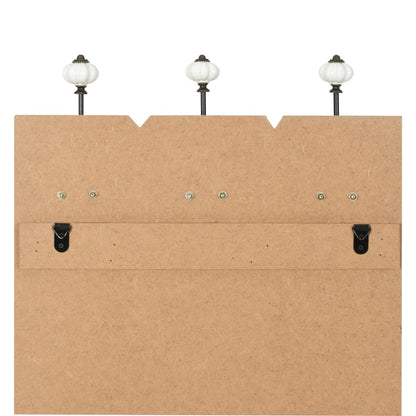 Wall-mounted Coat Rack with 6 Hooks THANK YOU