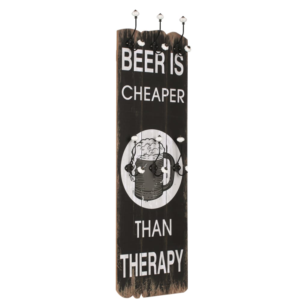 Wall-mounted Coat Rack with 6 Hooks CHEAPER