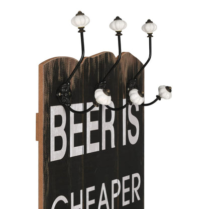 Wall-mounted Coat Rack with 6 Hooks CHEAPER