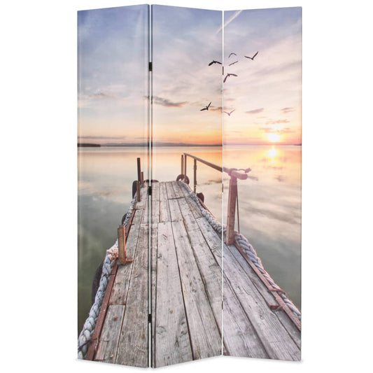 Folding Room Divider  Lake