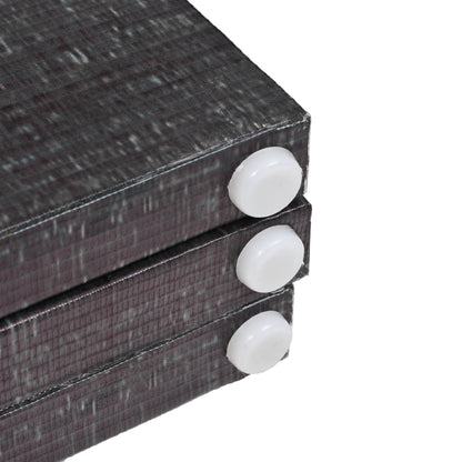 Folding Room Divider Feathers Black, White