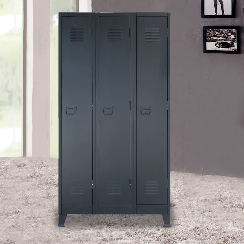 Locker Cabinet Metal Industrial Style