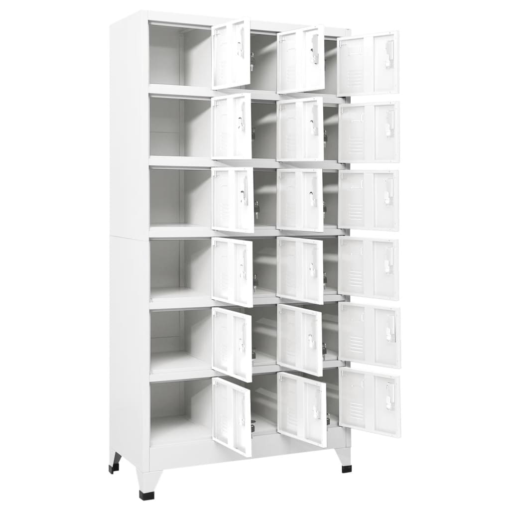 Locker Cabinet with 18 Compartments Metal