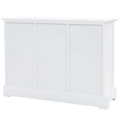 Sideboard with 3 Doors MDF and Pinewood