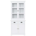 Welsh Dresser with 4 Doors MDF and Pinewood