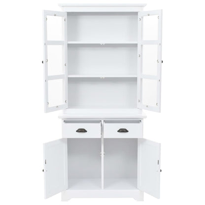 Welsh Dresser with 4 Doors MDF and Pinewood