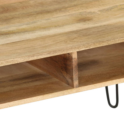 TV Stand Solid Mango Wood - 110×35×45cm