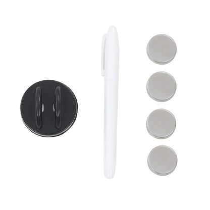 Wall Mounted Magnetic Blackboard Glass steel
