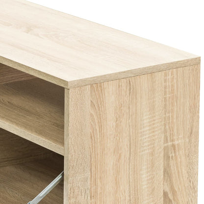 TV Cabinets 2 pcs Chipboard Oak
