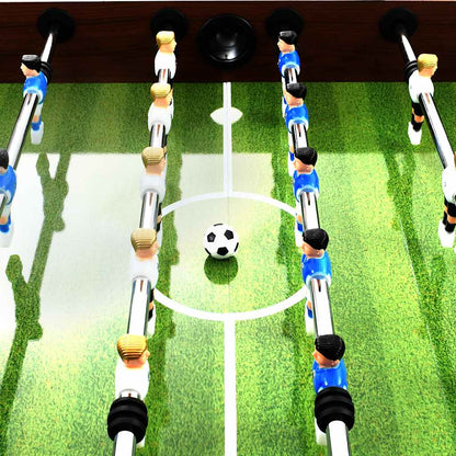 Football Table Steel 60 kg Brown