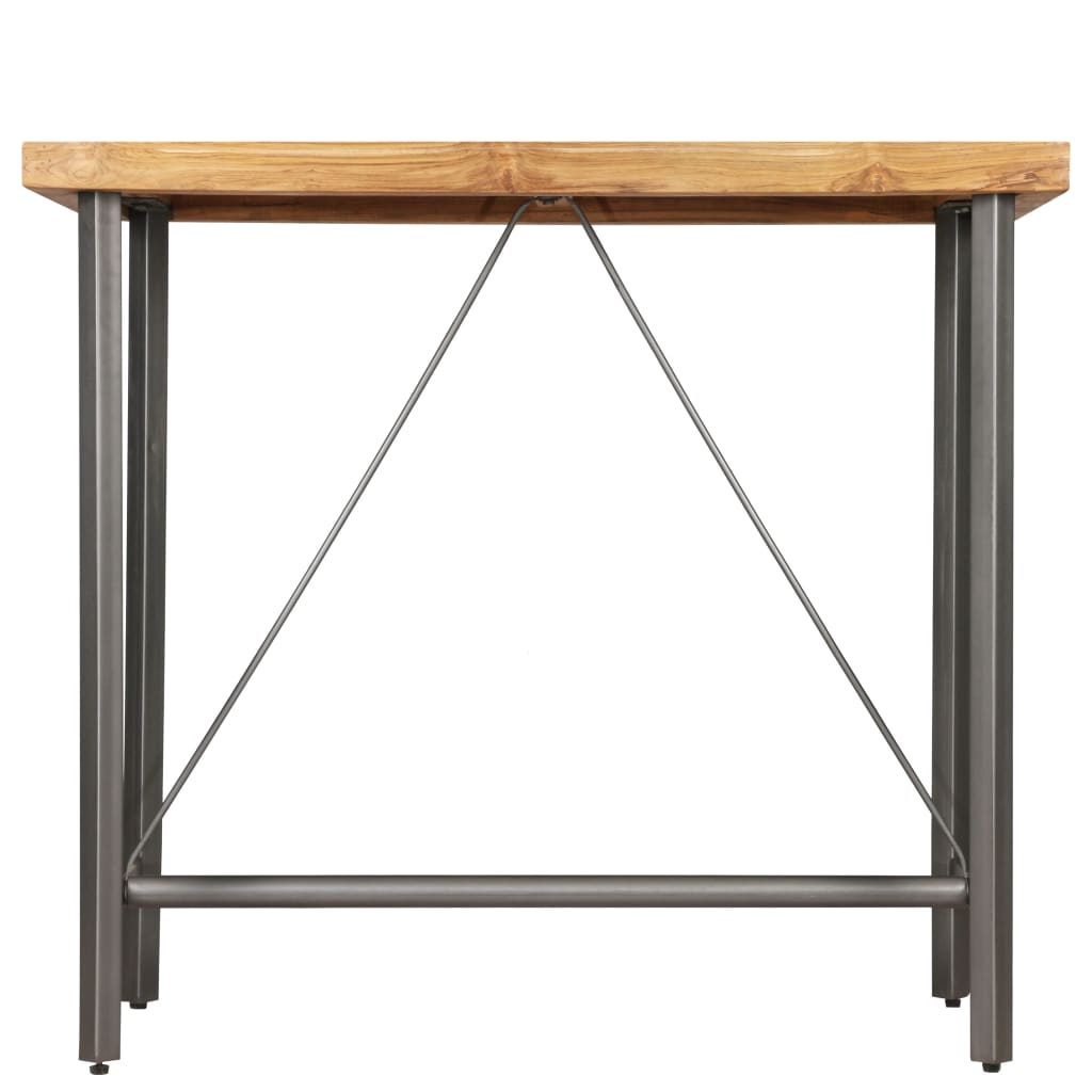 Bar Table Industrial look Solid Reclaimed Teak