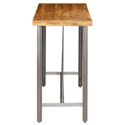 Bar Table Industrial look Solid Reclaimed Teak