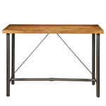 Bar Table Kitchen Solid Reclaimed Teak