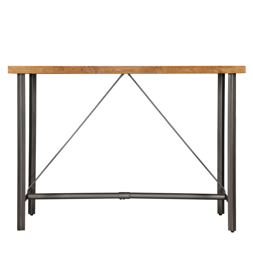 Bar Table Kitchen Solid Reclaimed Teak