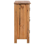 Bathroom Side Cabinet Solid Recycled Pinewood