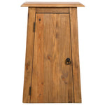 Bathroom Wall Cabinet Solid Recycled Pinewood