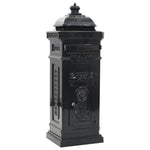 Aluminium Pillar Letterbox Vintage Rustproof | HomeAndLiving