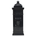 Aluminium Pillar Letterbox Vintage Rustproof | HomeAndLiving