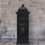 Aluminium Pillar Letterbox Vintage Rustproof | HomeAndLiving