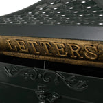 Vintage Pedestal Letterbox Cast Aluminium Green | HomeAndLiving