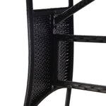 Garden Table (Black ) Poly Rattan