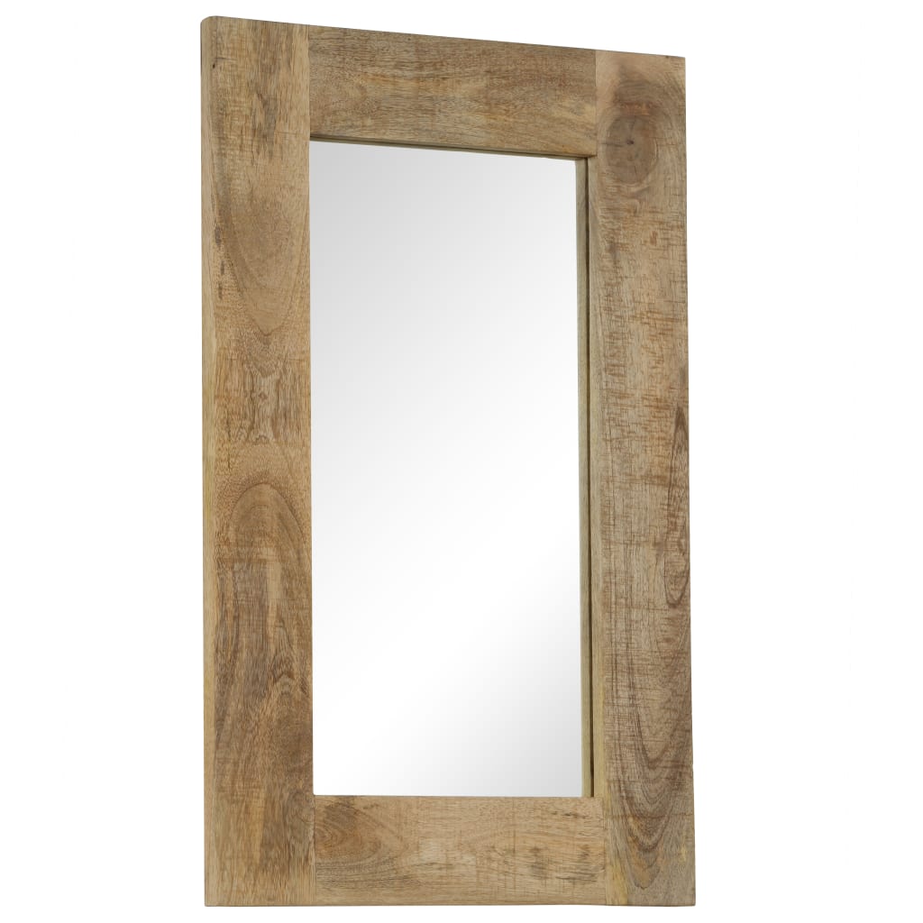 Mirror Solid Mango Wood - 50×80cm