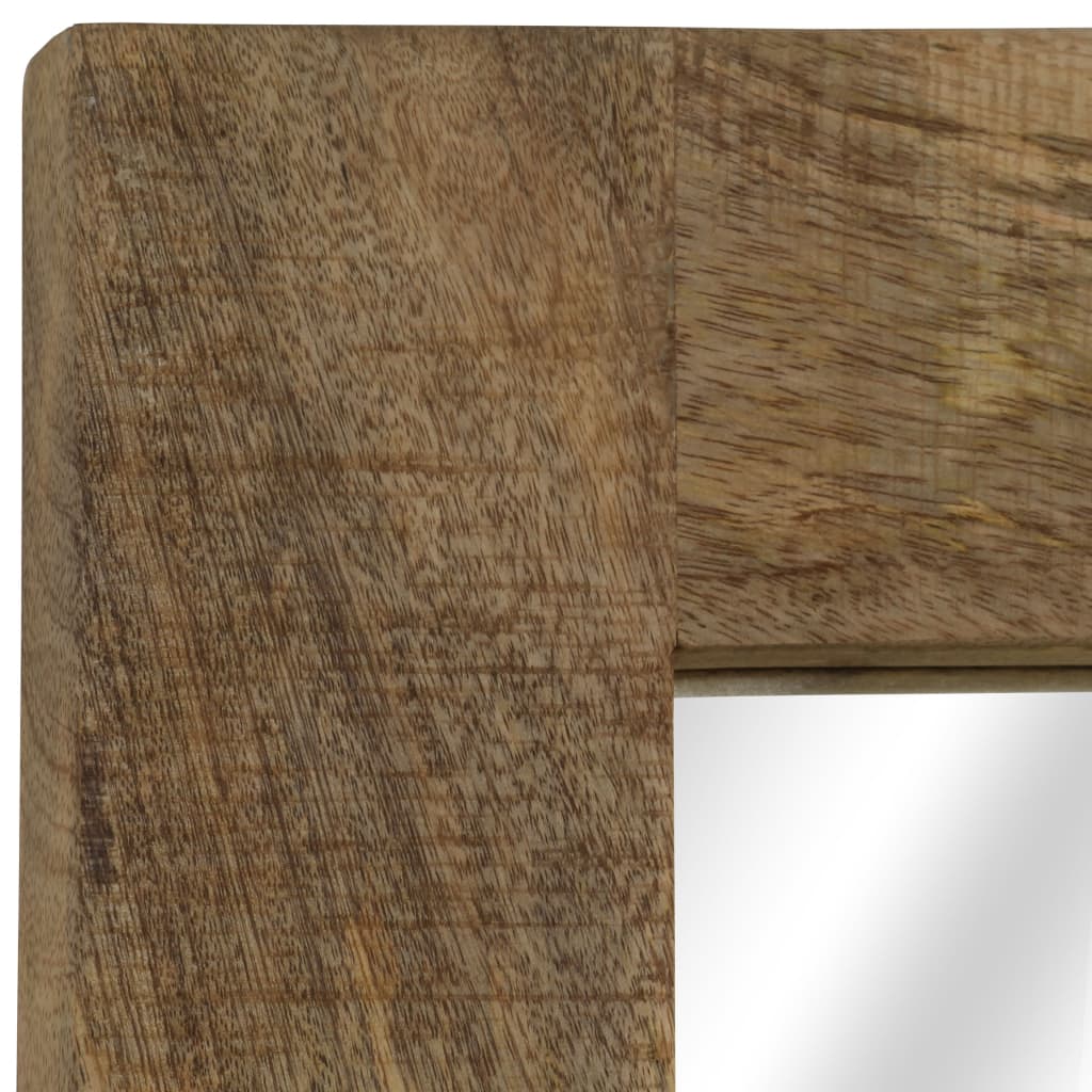 Mirror Solid Mango Wood - 50×80cm