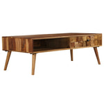 Coffee Table Solid Sheesham Wood with Honey Finish