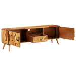 TV Cabinet Solid Sheesham Wood with Honey Finish
