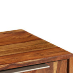 TV Cabinet Solid Sheesham Wood with Honey Finish