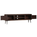 TV Cabinet Solid 1 Shelf Reclaimed Wood