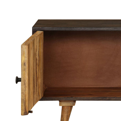 TV Cabinet Ample Storage Solid Mango Wood