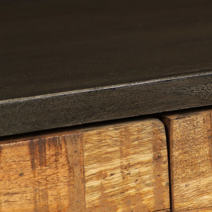 TV Cabinet Storage Solid Mango Wood