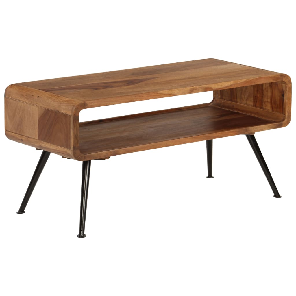 Coffee Table Solid Sheesham Wood - 95×40×45cm