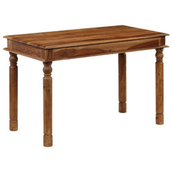 Dining Table Solid Sheesham Wood 120x60x77 cm
