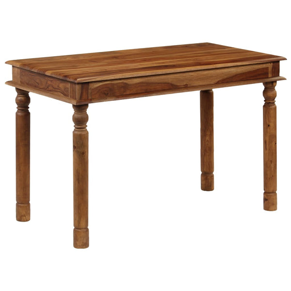  Dining Table Solid Sheesham Wood 120x60x77 cm