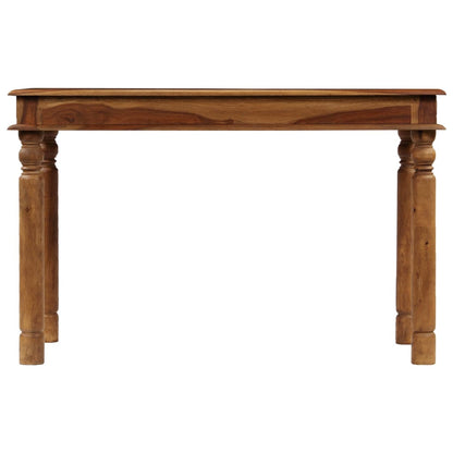 Dining Table Solid Sheesham Wood 120x60x77 cm
