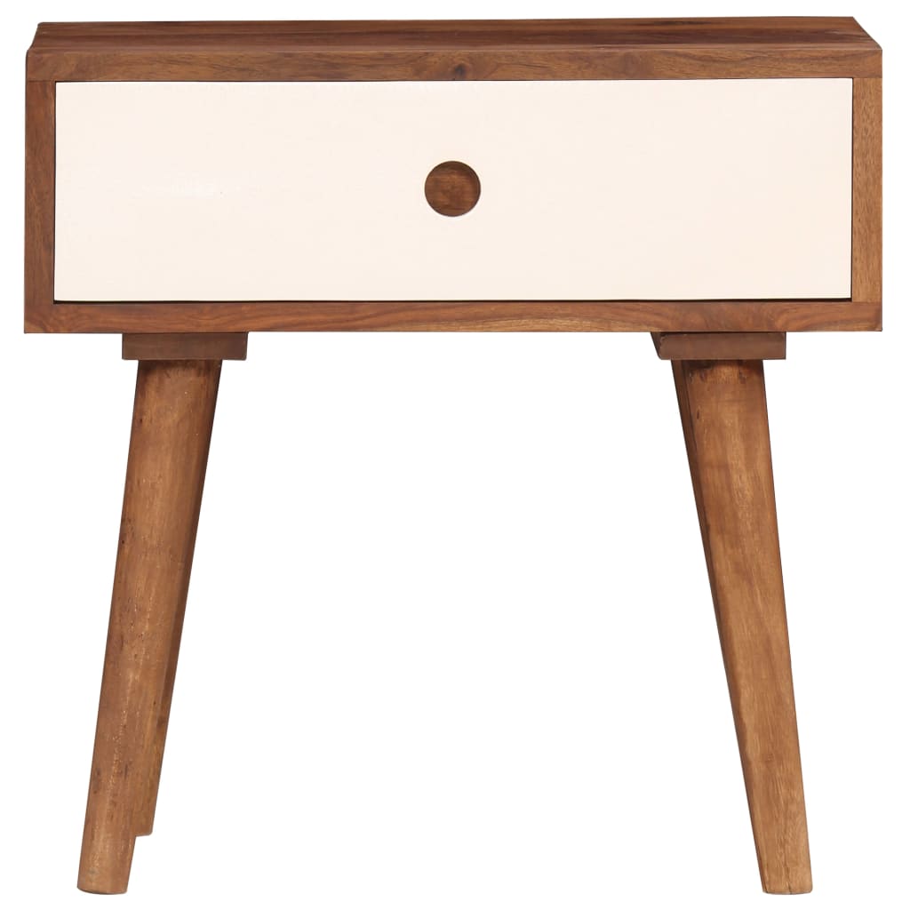 Bedside Table Solid Sheesham Wood