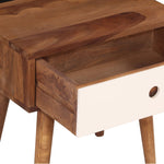Bedside Table Solid Sheesham Wood