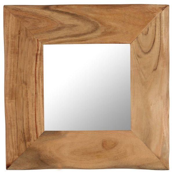  Cosmetic Mirror, Solid Acacia Wood