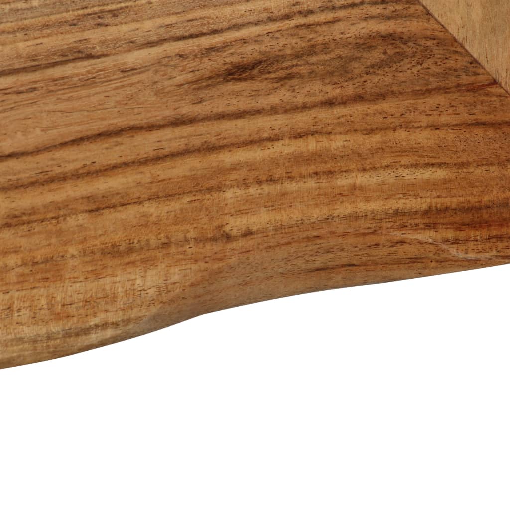 Cosmetic Mirror, Solid Acacia Wood