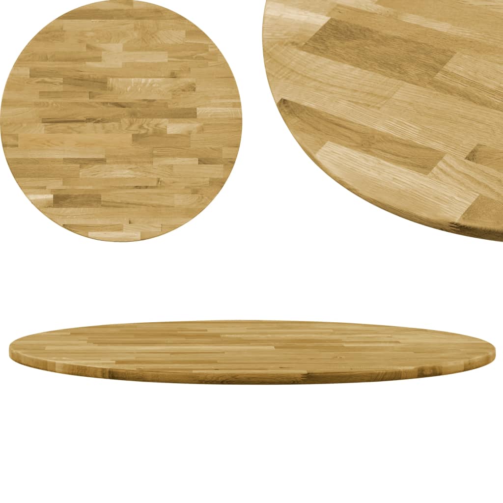 Table Top Solid Oak 23 mm 700 mm