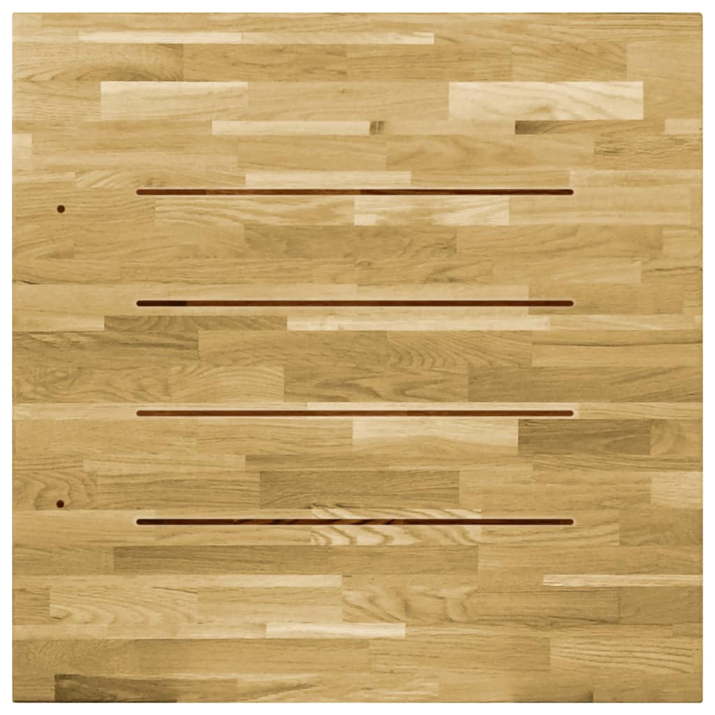 Table Top Wood Square oak